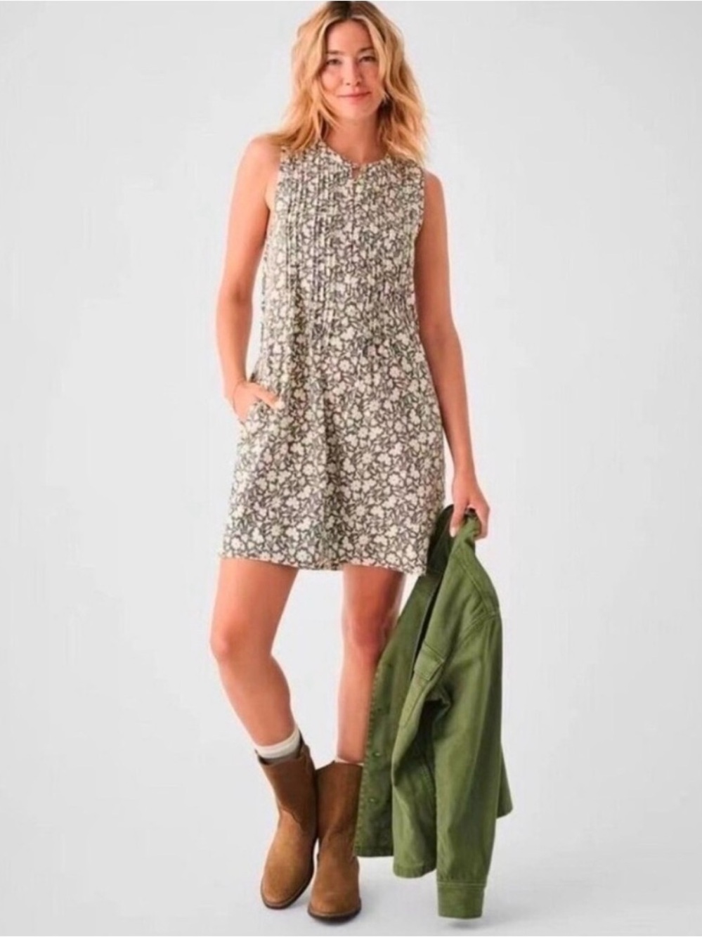 🌺 Faherty Isha Dress in Nusa Floral